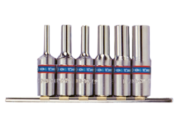 King Tony Nasadek Torx 3/8" E4-E14 Długich 6Szt. (3116Pr)