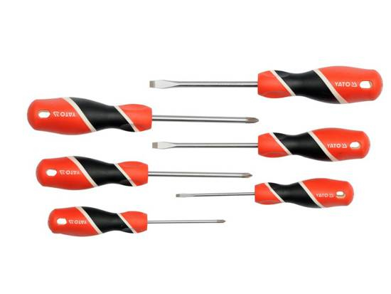 Yato 6-Teilig Flexibel / Count Driver Kit S2 58 Hrc