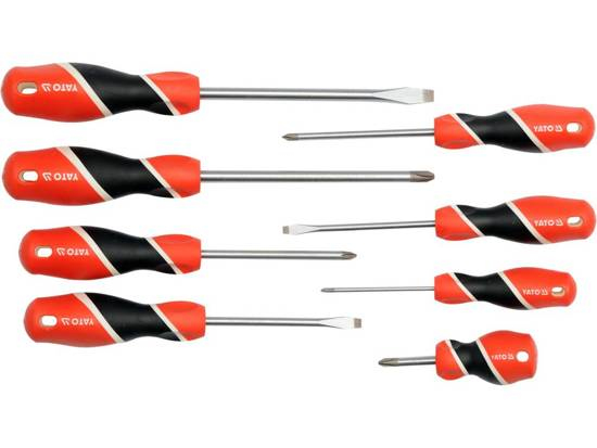Yato 8-Teilig Quadrat / Count Drivers S2 58 Hrc 25966