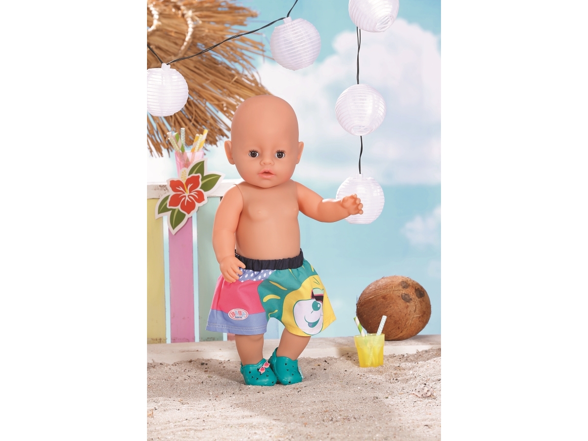 BABY born Holiday Swimshorts 2 ass.43cm assorteret