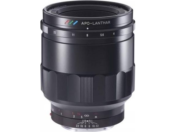 Objektiivin esineet Voigtlander Macro APO Lanthar Sony E 65mm F/2 -objektiivi