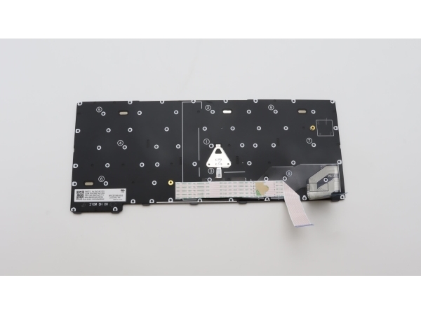 Chicony - Notizbuchhalterung - Fransk - Sort - Für Thinkpad X13 Gen 2 20Wk, 20Wl