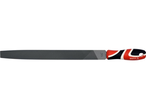 Yato YT-62231, Fil, Flad fil, Metal, Kulstofstål, Polypropylen, Sort, Orange, Hvid