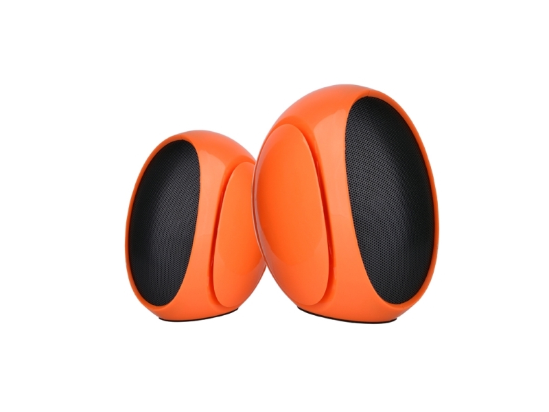Omega Og117o, 2.0 Kanaler, Ledningsført, 6 W, 60 - 20000 Hz, Orange