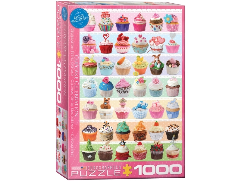 Eurographics Puzzle 1000 Süße Törtchen