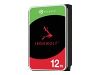 Seagate Ironwolf St6000vn006 - Festplatte - 6 Tb - Intern - 3,5" - Sata 6Gb/S - Puffer: 256 Mb - Med 3 Års Seagate Rescue Data Recovery