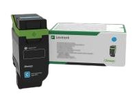 Lexmark - Højtydende - Cyan - Original - Boks - Tonerpatron Lccp, Lrp