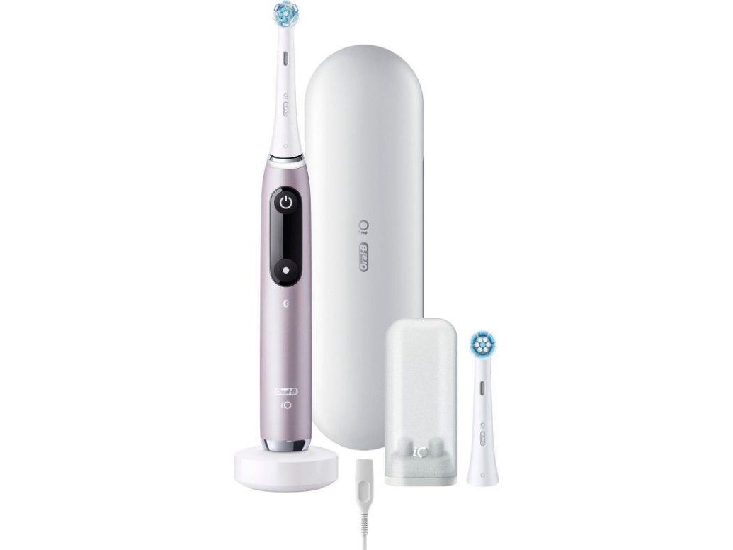 Oral-B iO Series 9 Rose Quartz tandborste | Hälsa - Tandvård - Elektrisk tandborste | GameStuff