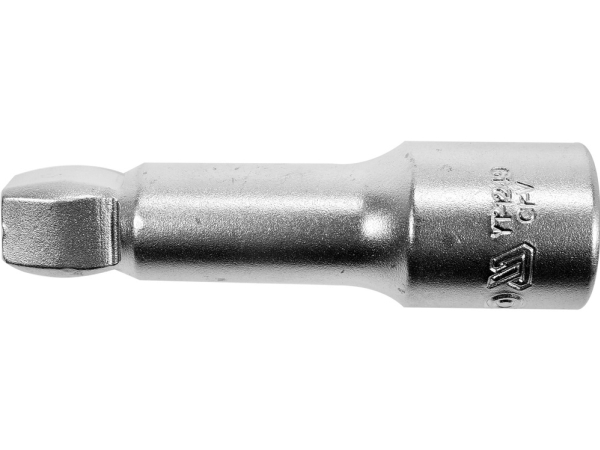Yato Yt-1249, Enkelt Element, Forlængelsesbjælke, Krom Vanadium Stål, 1/2", Krom, 76 Mm