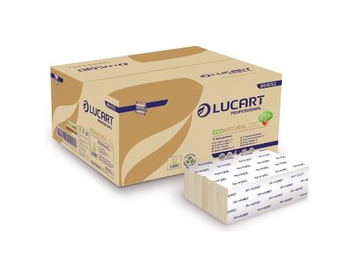 Håndklædeark EcoNatural Z-fold 2-lag 20x24 cm - (15 pakker x 200 stk.) | Rengöring - Avtorkning - Handduk & dispensrar | GameStuff