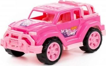Jeep 21,8X12x10,3Cm Im Netz, Rosa