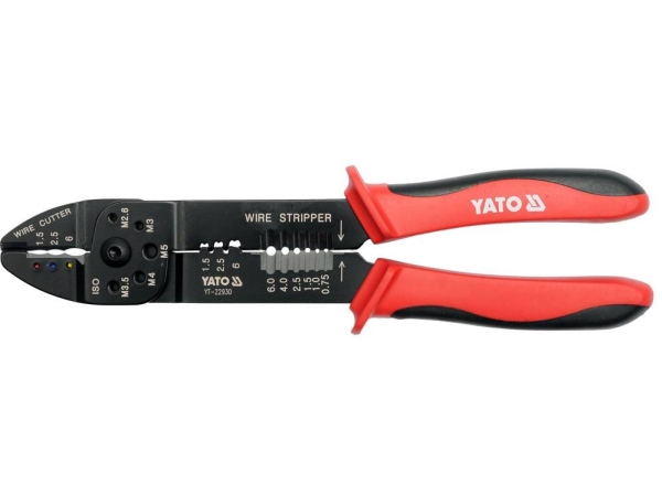 Yato 3 In 1 Abisolierzange 240Mm 0.75 - 6Mm2 22930