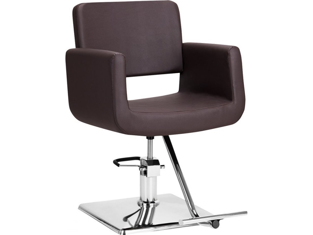 Activeshop Gabbiano hairdressing chair Helsinki brown | Hårvård - Accessoarer för hår - Frisörstol | GameStuff