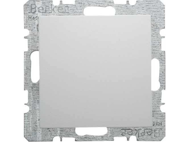 Hager 6710098989, Hvid, Metal, Plastik, Hager, Blankt