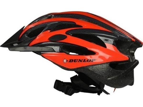 Dunlop Mtb-Fahrradhelm Größe L (Rot/Schwarz)