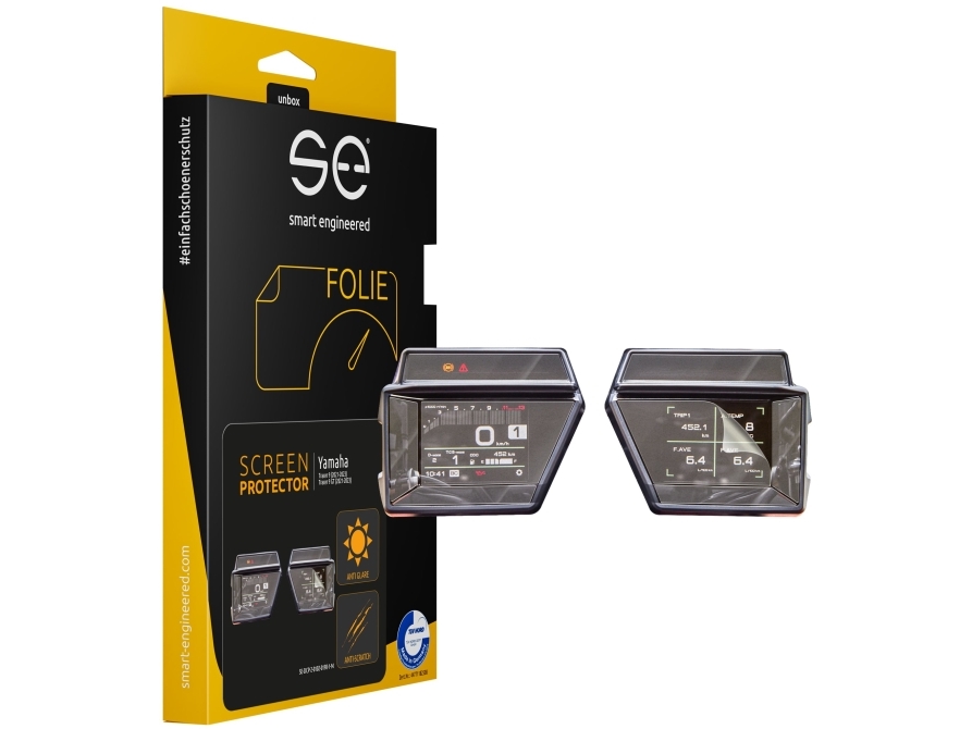 Smart Engineered Se-Dcp-2-0102-0198-1-M, Displayschutz, Motorrad, Transparent, Einfarbig, Yamaha Tracer 9 Gt 2023