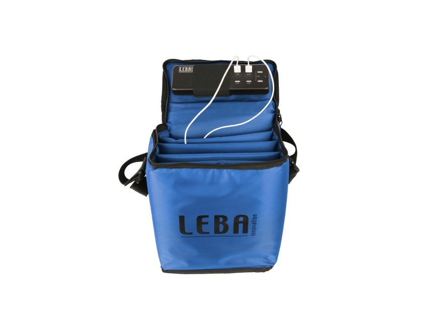 Leba Notebag Nb2-5T-Blu-Uc-Sc, Gehäuse Zur Verwaltung Tragbarer Geräte, Blau, Tisch, 23 Cm, 2,5 Cm, 27 Cm