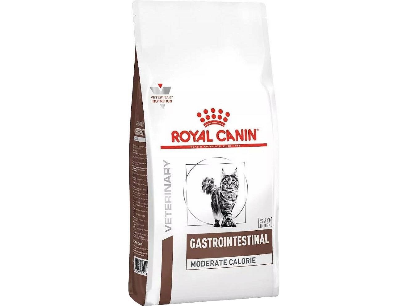 Royal Canin Gastro Intestinal Moderate Calorie, Adult, Jede Rasse, Geflügel, Reis, 2 Kg, Antioxidantien Enthalten