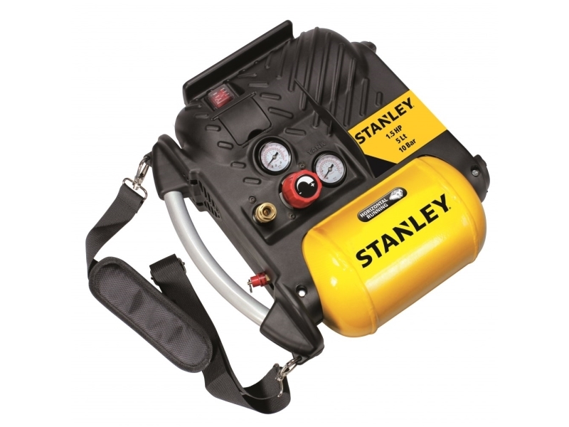 STANLEY - KOMPRESSORI 5L 1.5HP KANNETTAVA KOMPRESSORI