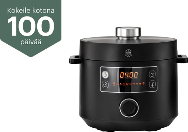 Obh Nordica Turbo Cuisine Multikocher Qk7548s0 -Monitoimikeitin, 4.8 L
