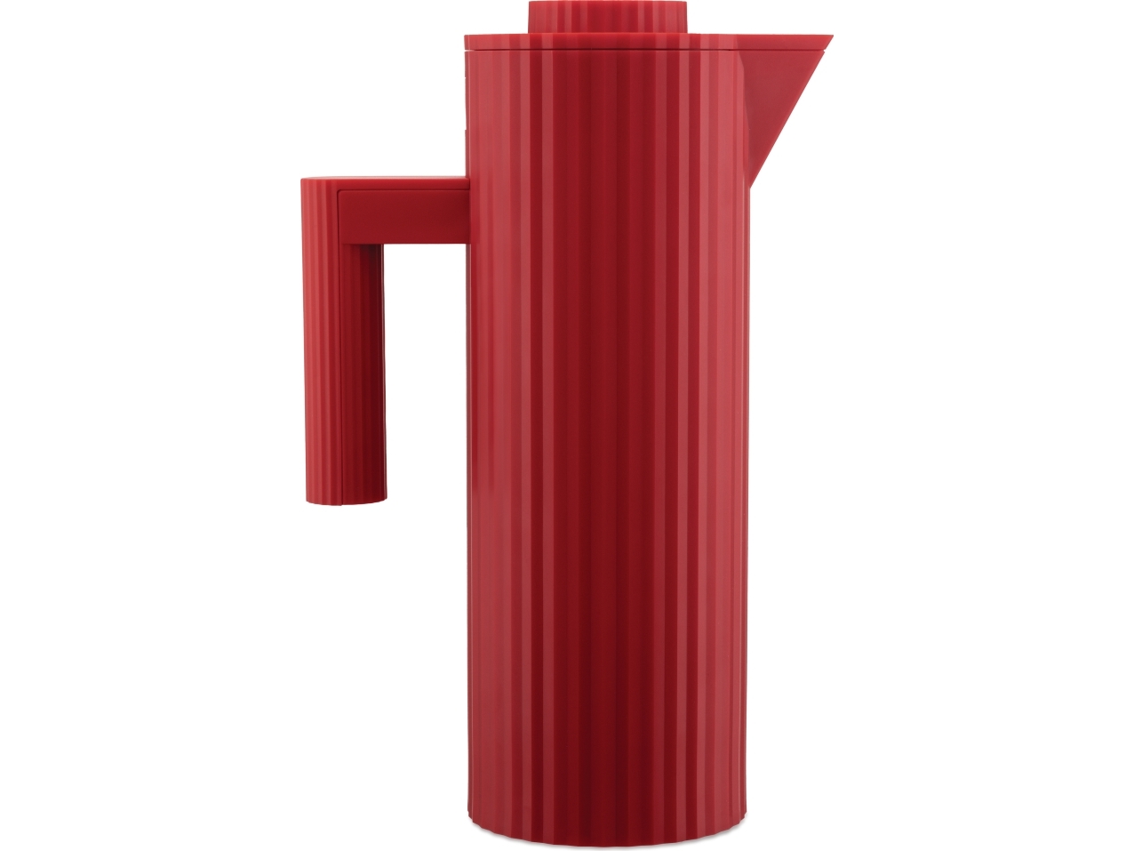 Alowwed----Alessi Plissé -termoskannu, 1 L, punainen
