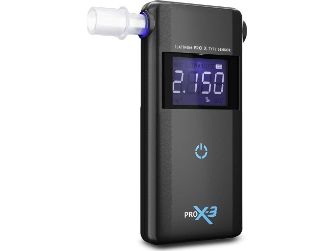 AlcoFind PRO X-3 Elektrokemisk andningsapparat med platinasensor, 2 x AAA | N - A | GameStuff
