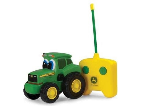 Tomy John Deere Johnny Tractor Rc Funkferngesteuertes (Rc) Modell Traktor Elektromotor 1:32