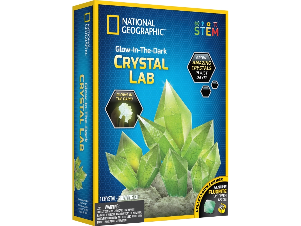 National Geographic Glow in Dark Crystal Growing | Bilvård & Biltillbehör - Utvändiga utrustning för bilar - Undervagnsdelar | GameStuff