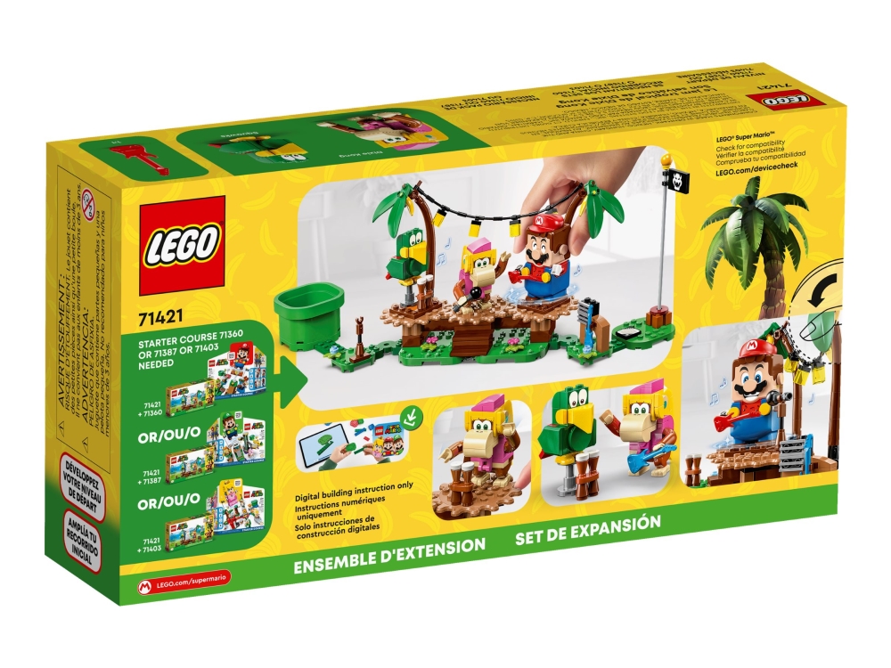 Meget rart godt Narabar forskellige LEGO Super Mario 71421 Dixie Kongs Jungle Jam – udvidelsessæt