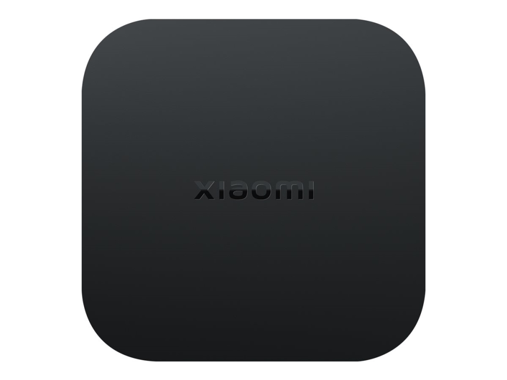 Xiaomi Tv Box S - 2. Generation - Av-Afspiller - 2 Gb Ram - 8 Gb - 4K Uhd (2160P) - Sort