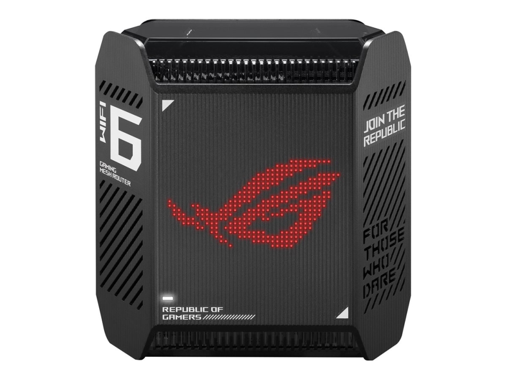 ASUS ROG Rapture GT6 - Wifi-system - (router) - upp till 270 kvadratmeter - mesh 1GbE, 2.5GbE - Wi-Fi 6 - Dubbelband | Datortillbehör - Nätverk - MESH | GameStuff