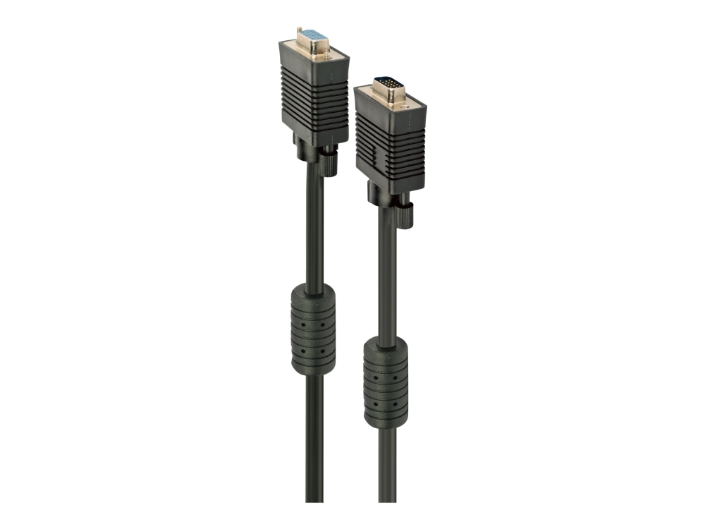 Gembird Vga/Vga M/F 10M, 10 M, Vga (D-Sub), Vga (D-Sub), Männlich, Weiblich, Schwarz