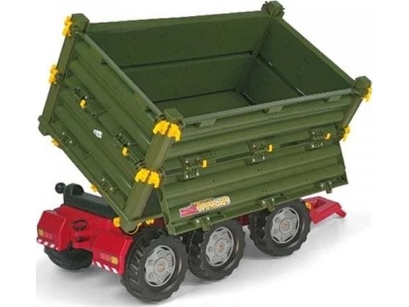 rolly toys rollyMulti Trailer, Legetøjsbiltrailer, 3 År, Grøn