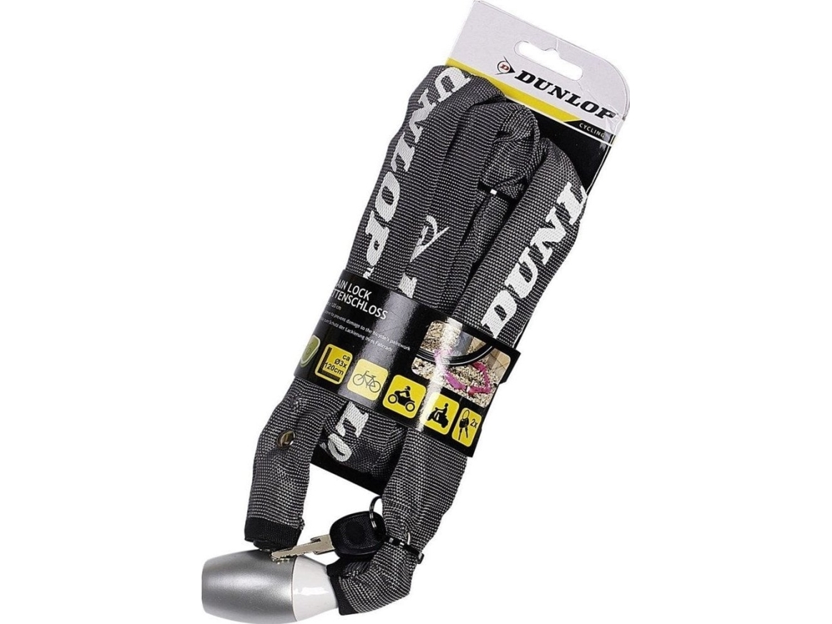 Dunlop kedjelås för cykel 120 cm långt Dunlop | Cykling - Cykelutrustning | GameStuff