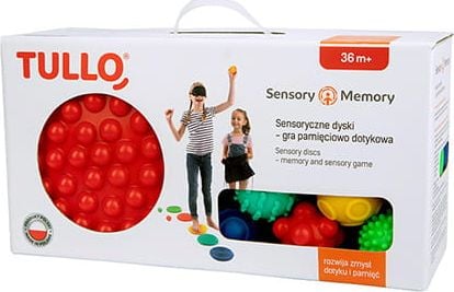 Puzzle Am Tullo Tullo Memory Touch Discs 3+ Tullo Memory Touch Game