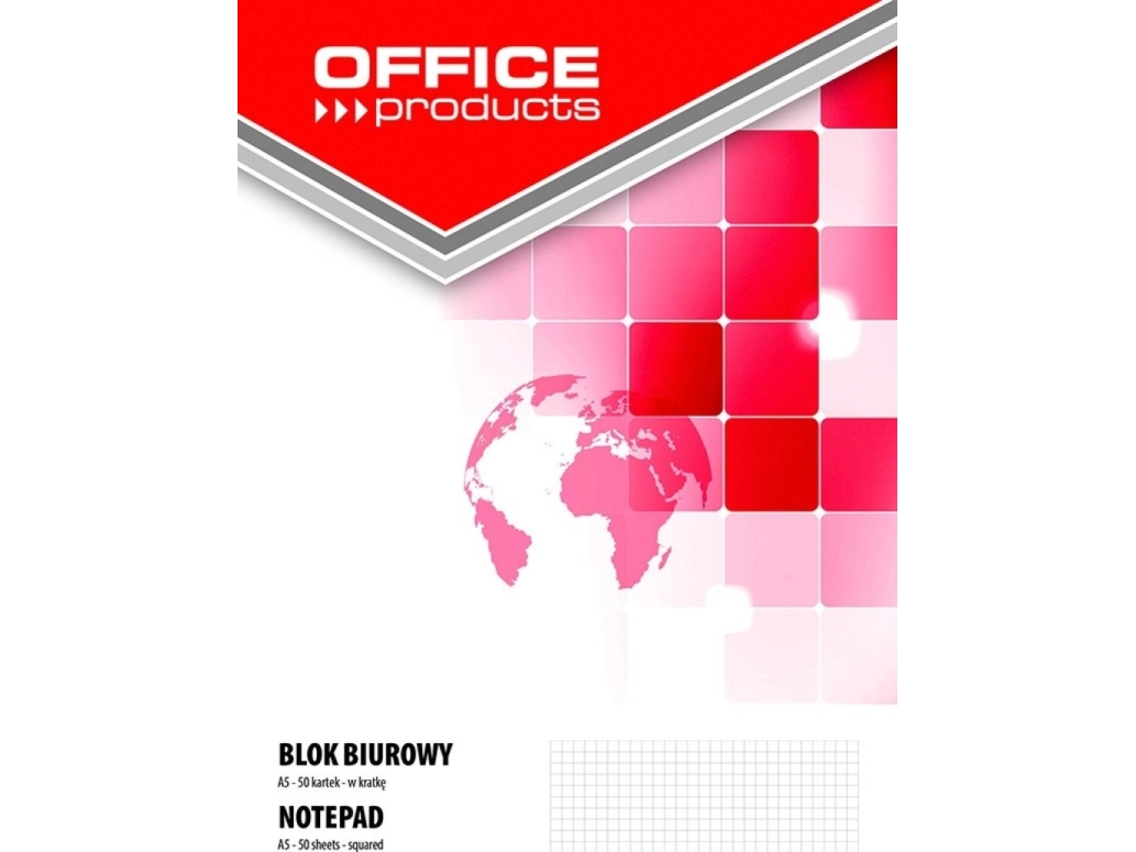 Office Products Blok A5 50K Hvid