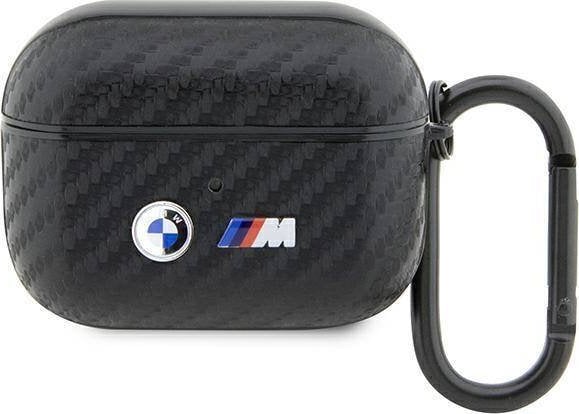 Bmw Airpods Pro-Cover Sort/Black Carbon Double Metal Logo