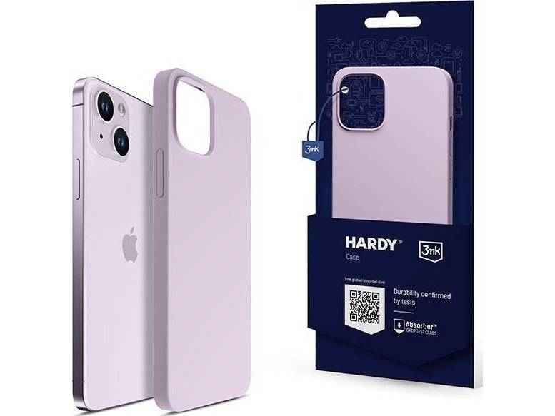 3Mk Hardy Hülle Für Iphone 14 Plus / 15 Plus 6.7" Violett / Hellviolett Magsafe