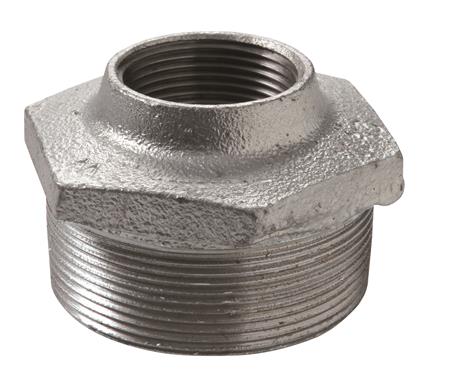 Nippelmuffe galvaniseret 1/2 - 3/8