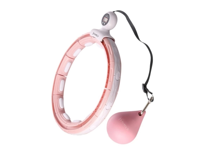 Hula Hop Hms Hhm15 Mit Magnet Und Gewicht Rosa + Zähler