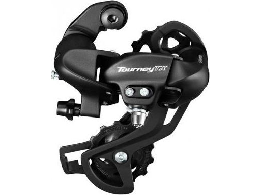 Shimano Tourney - Bagskifter RD-TX800 - 3 x 7/8 gear Sort - Til direkte montering