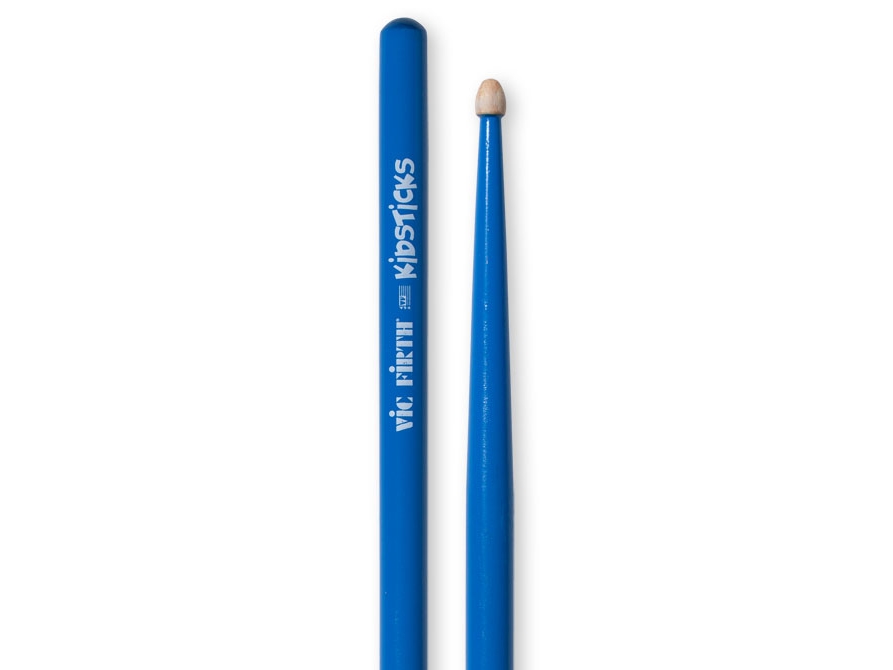 Vic Firth Vfkids, Trommestikker, Træ, Blå, Træ, 1,32 Cm, 33 Cm