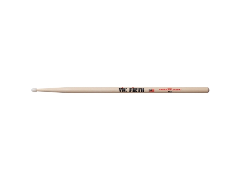 Vic Firth 7An, Trommestikker, Træ, Træ, Nøddetræ, Lak, Teardrop