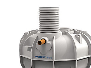 Samletank 3.300 ltr. - incl. 0,5m opføringsrør. Watercare