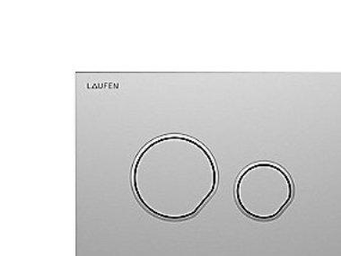 Laufen Drücker Aw105 Mattchrom - Bedienplatte Aw105 Duoskyl Mattchrom