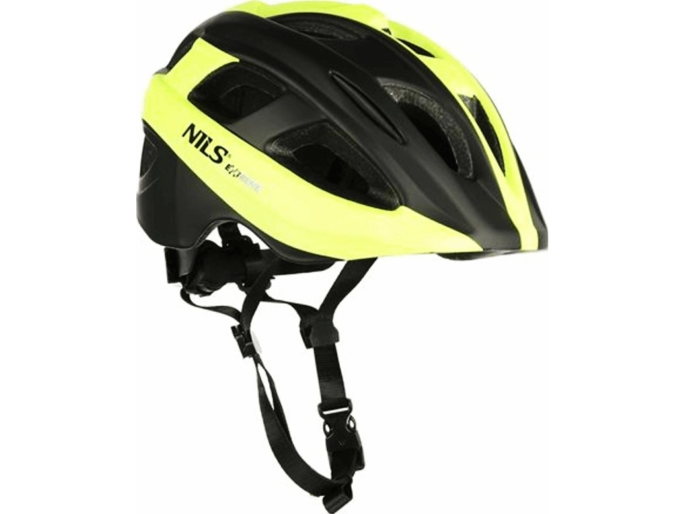 Nils Extreme MTV35J limonowy str. M(53-55 cm) børnecykelhjelm