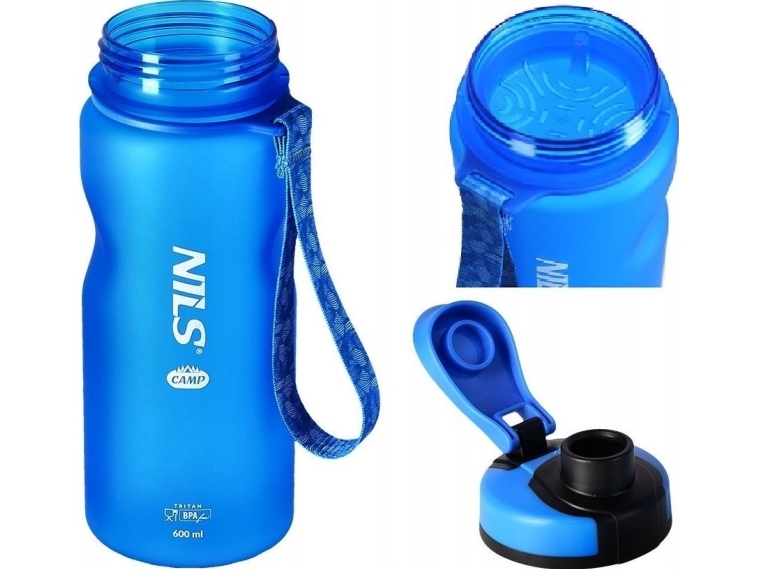 Nils Extreme Nc1740 Blaue Tritan-Flasche Nils Camp