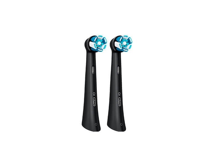 Braun Oral-B Io Ultimate Clean Aufsteckbürsten Schwarz 2 Stk. (Rbcb-2)