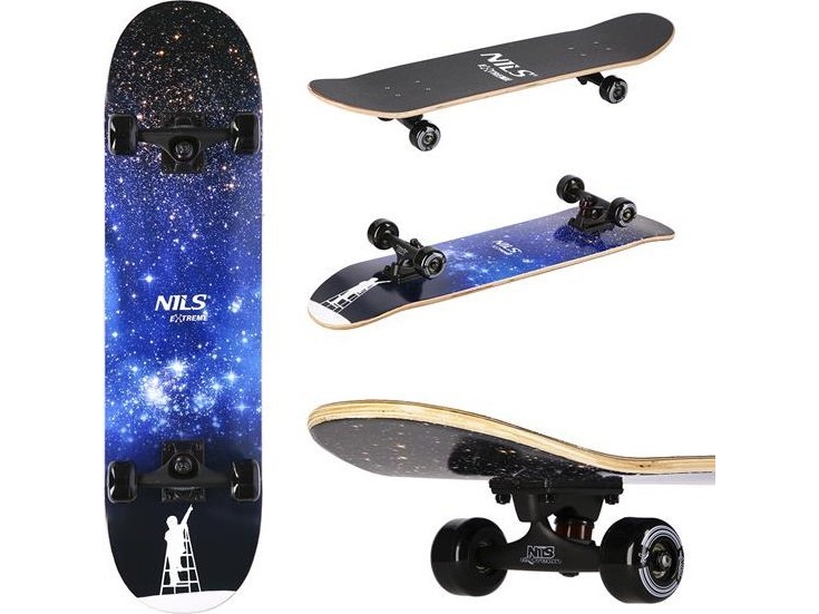 Skateboard Nils Extreme CR3108SA SPACE STAR SKATEBOARD NILS EXTREME | Utomhusleksaker - Gå / Löpande fordon - Skateboard | GameStuff
