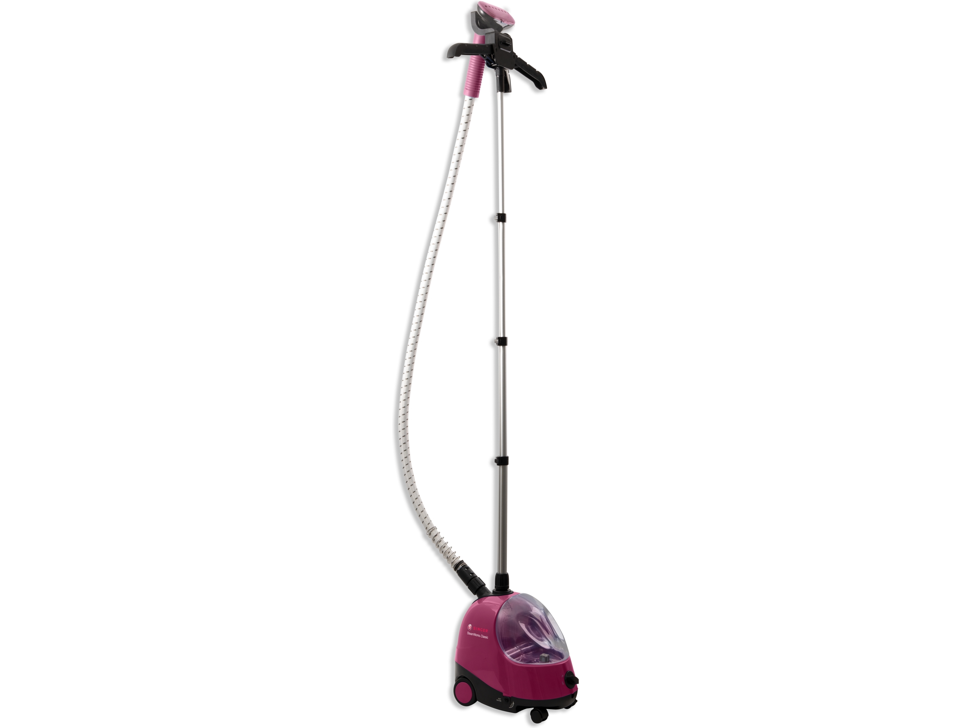 Singer Classic Plum 127V, Opretstående Beklædningsdamper, 2 L, 0,45 Min., Lilla, 60 Min., 1500 W